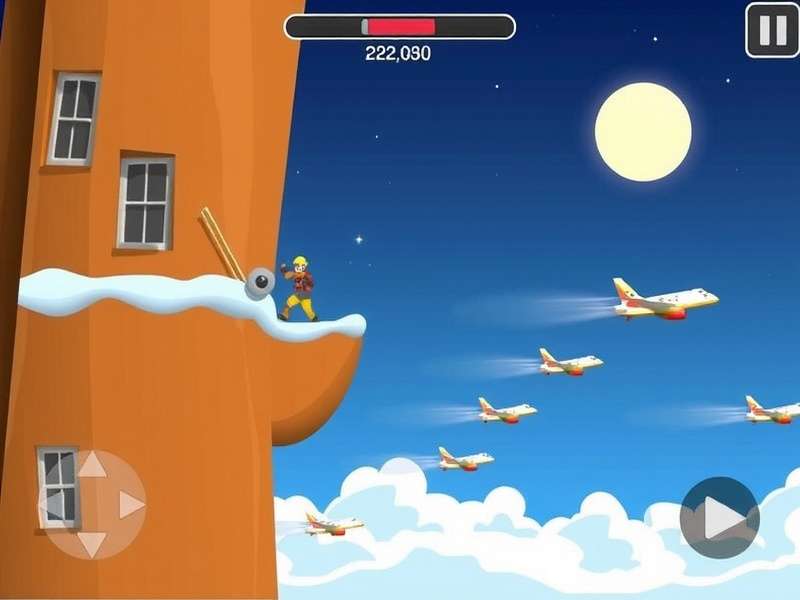 Quick Sky Sprinter Game Screenshot